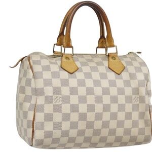 Louis Vuitton Damier Azur canvas vintage authentic handbag in great condition